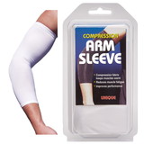 Unique Sports Compression Arm Sleeve – White