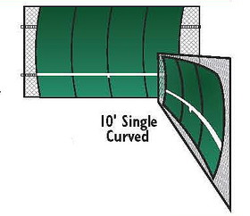 Bakko Backboard Single Curve 10&#215;20