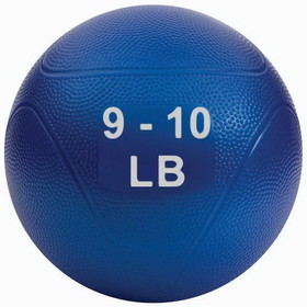 Clarke Medicine Ball 9-10 lb Blue (non bounce)