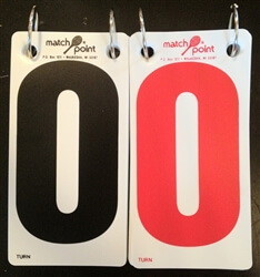 Match Point Tennis Scorekeeper Replacement Game Cards