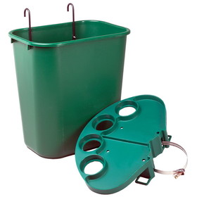 Unique Sports Court Tray and Basket Set &#8211; Green
