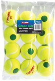 Tourna Green Dot Tennis Balls (12-Pack)