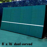 REAListic Backboards 8′ x 16′ Dual Curved. Includes Sound Reduction Kit