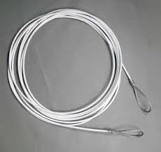 Tennis Net Cable-Vinyl coated steel 47' L x 3/16" to 1/4"