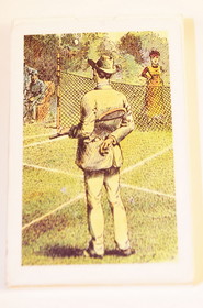 Clarke Playing Cards-Vintage Tennis, Bridge Size, Single Male