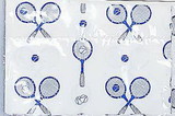 Tennis Gift Wrap-Flat-Sheets