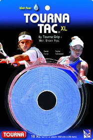 Tourna Tac Overgrip XL &#8211; Blue 10 Pack