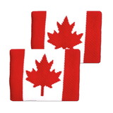 Tourna Canadian Flag Wristbands
