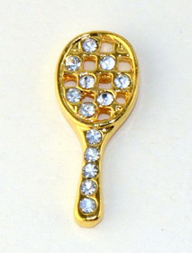 Tennis Racquet Tac Pin, Small