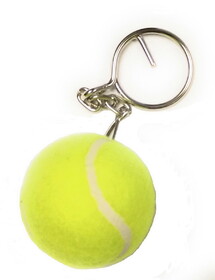 Clarke Tennis Ball Keyring