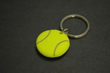 Tennis Ball Keyring-Rubber 3D