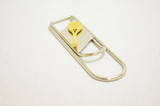 Chrome/Gold Plated Racquet Paper Clip