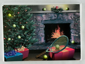 Tennis Christmas Cards-Hearth(10 pack)
