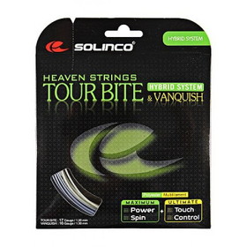 Solinco Tour Bite 16L &#038; Vanquish 16 Hybrid String