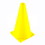 Clarke Target Cones 9&#8243; Yellow