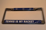 Metal Tennis License Plate Holder