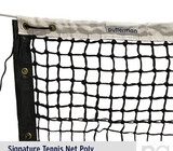 Putterman Athletics PRO2352T Signature Tennis Net - Poly Double Top & Tapered