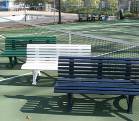 Putterman Athletics PRO41203 5' Deluxe Courtside Bench