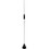 Pulse / Larsen Antennas NMO450CHW 450-470 1/2 Wave NMO Mobile Antenna, Price/1 EACH