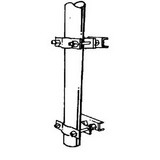 RFS PD246 Universal clamp set, pole, UPS