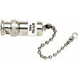 Fluke 3840-75 BNC Male Resistor Terminator Plug, 75 Ohm