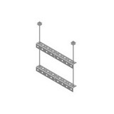 CommScope WB-TD24 24 in Wide Galvanized Trapeze Kit with 2 Rungs