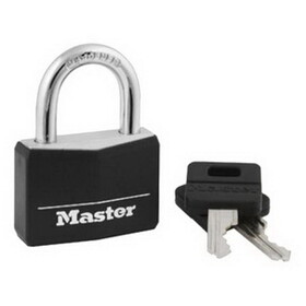 Master Lock 141D 1-9/16" Wide Covered Solid Body Padlock