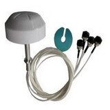 Ventev M6025040O3D420MWL 2.4 - 5 GHz 2.5 - 4 dBi Wi-Fi Micro Omni Antenna with 4 RPSMA Male Connectors