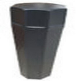 Ventev BLRD-FRPB-4210C1 NEMA 3R Outdoor Bollard Enclosure with Octagonal Cap