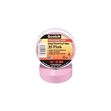 3M 35-Pink-3/4x66FT 3/4 in x 66 ft Pink Electrical Tape