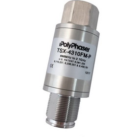 PolyPhaser TSX-4310FM-P Ultra-low PIM, DC Block RF Surge 4.3-10 Protector