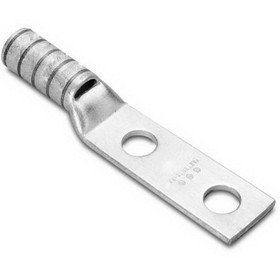 BURNDY YAV28L2TC14FX 2-Hole Short Lug for 4/0 Wire w/ 1/4" Studs