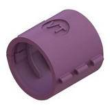 Siemon CCC-0.63-C10-VT Color Coded Cuff, Bag of 100, Violet