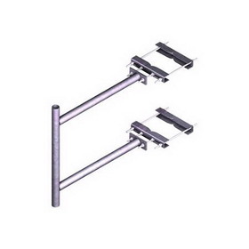 Trylon 5.930.0201.007 MD (2-3/8 x 36) OD 1' Standoff
