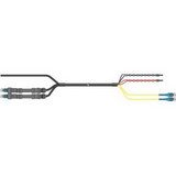 CommScope HFT410-4SVHEF-20 HELIAX FiberFeed Hybrid Cable Assembly 20'