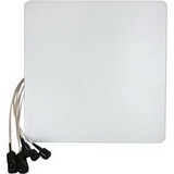 Ventev M6085085D6D1820 2.4 - 5 GHz 8.5 dBi Wi-Fi Directional Antenna with 6 RPSMA Male Connectors