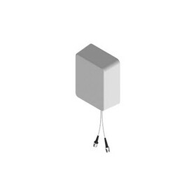 Galtronics USA GI1002-06685-114 Indoor/Outdoor Mini-Panel Antenna in White, Rear Exit, 4.3-10 Female Connectors
