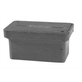 Quazite PG1324BA24 Stackable Box, 15.5" x 25" x 24", Open Base