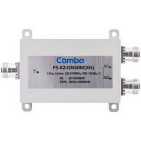 Comba Telecom PS-K2-ON50M(XH) 555-2700MHz 2-Way Power Splitter, Wilkinson N/F