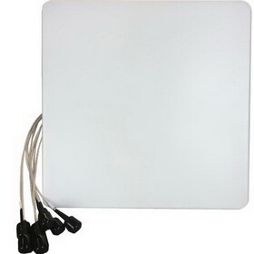 Ventev M6060060D1D83620 2.4 - 5 GHz 6 dBi Wi-Fi Directional Antenna with 8 RPSMA Male Connectors