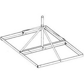 Rohn Products FRMHDWHC1 Frame and Hardware for Non-Penetrating Roof Mount