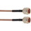Ventev RG142PNMNM-3 3' DAS jumper using RG-142 plenum cable N M;N M, Price/1 EACH