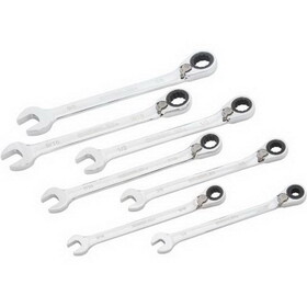 Greenlee 0354-02 7 pc. Combination Ratchet Metric Wrench Set