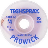 Techspray 1804-5F Solder Wick braid Size 4; .100