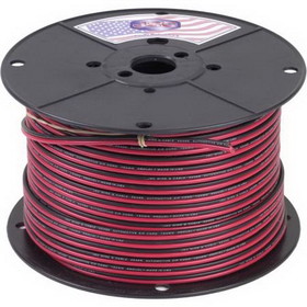 Consolidated Wire 5180-500 10ga 2 conductor Red/Black Zip cord/ 500 ft.