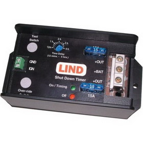 LIND ELECTRONICS SDT1230-016 Delay Timer, Terminal Block, Fused