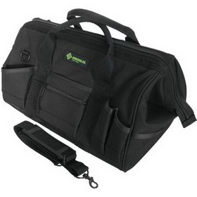Greenlee 0158-22 18 in Heavy-duty Tool Bag, 8 x 11 x 10 inches.