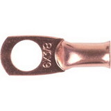 Haines Enterprises HCL638 1 Hole Non-Insulated Copper Lug, #6 AWG, 3/8 in Stud, 10 Pack