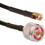 Wireless Solutions TWS195NMRPSM-2 2' WiFi antenna cable-195 low loss, N M;RPSMA M, Price/1 EACH