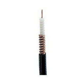 CommScope - 1/4" 50 Ohm Fire Retardant Superflex Cable, Black